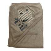 Hooded bath towel
