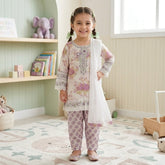 Cotton printed suit