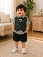 Bow boy suit
