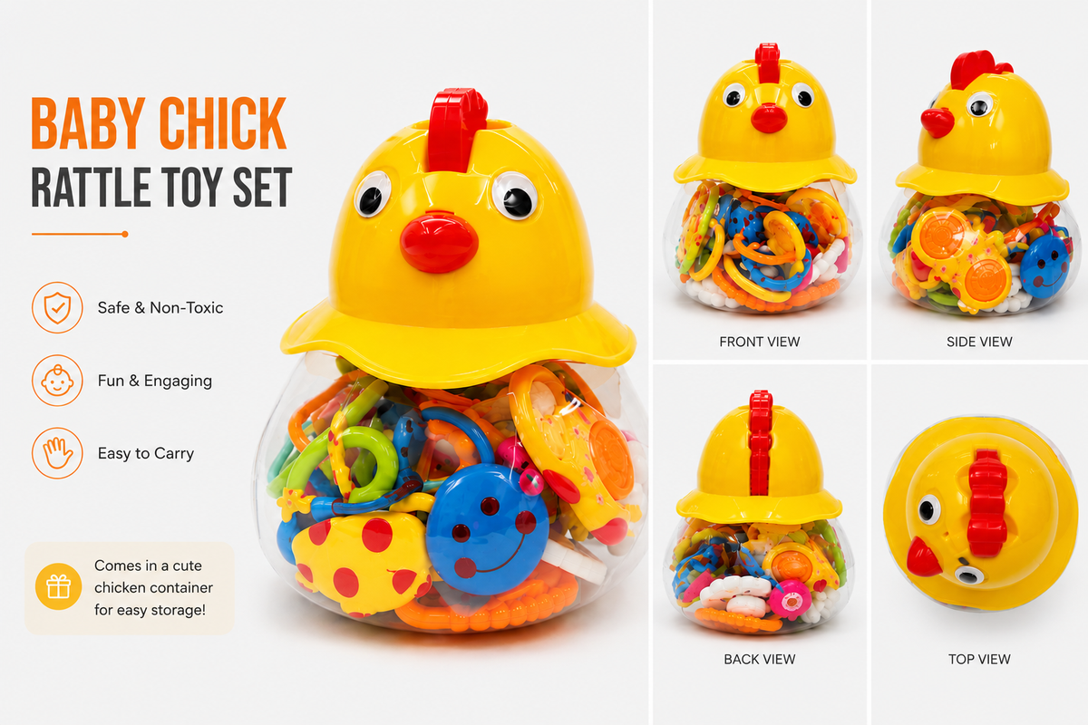 Duck Rattles Set