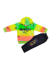Tie and dye suit
