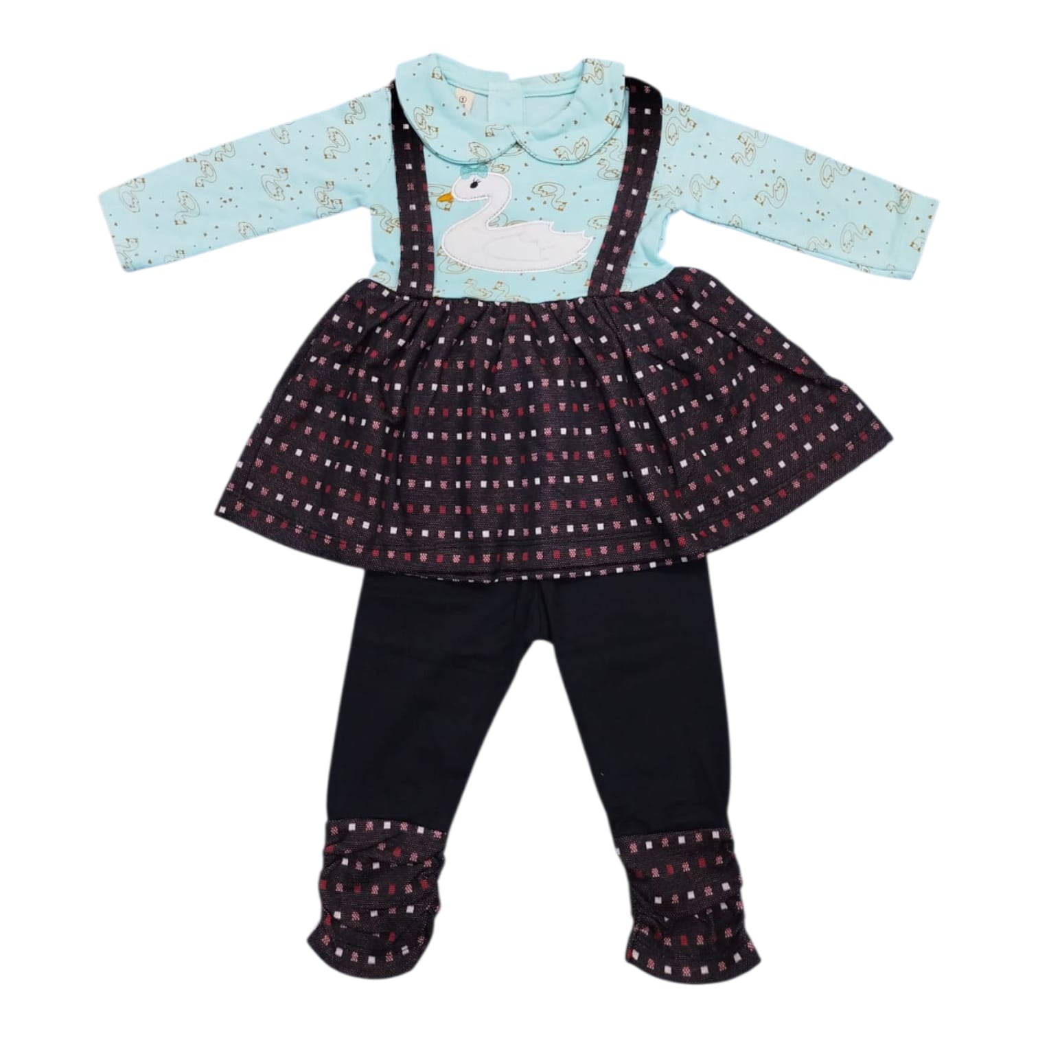 Girls swan frock