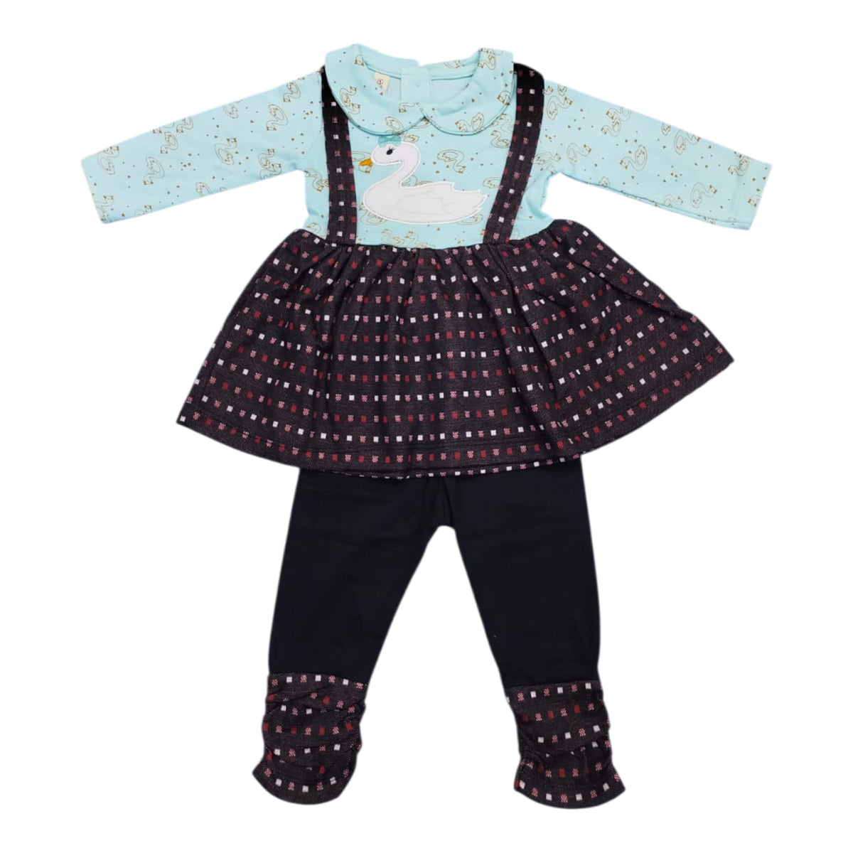 Girls swan frock