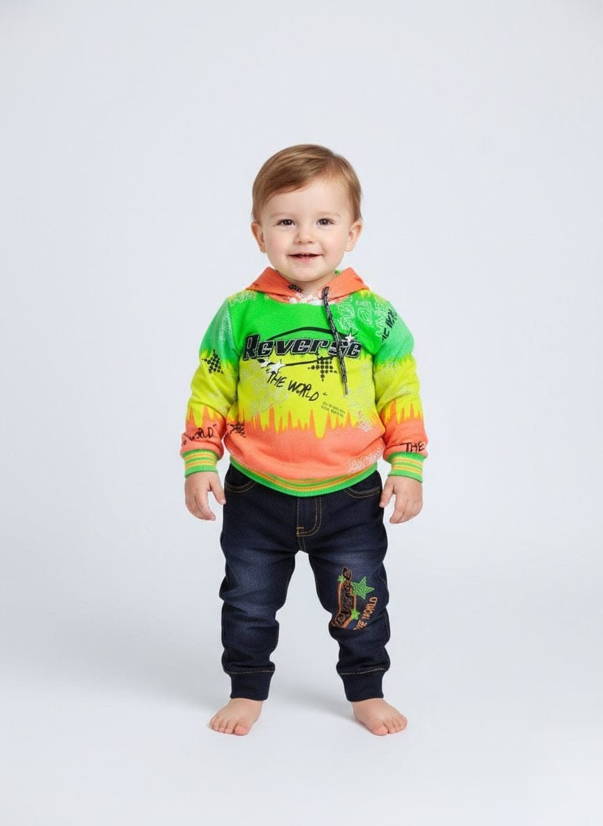 Tie and dye suit