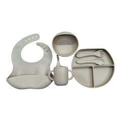 Silicon tableware set