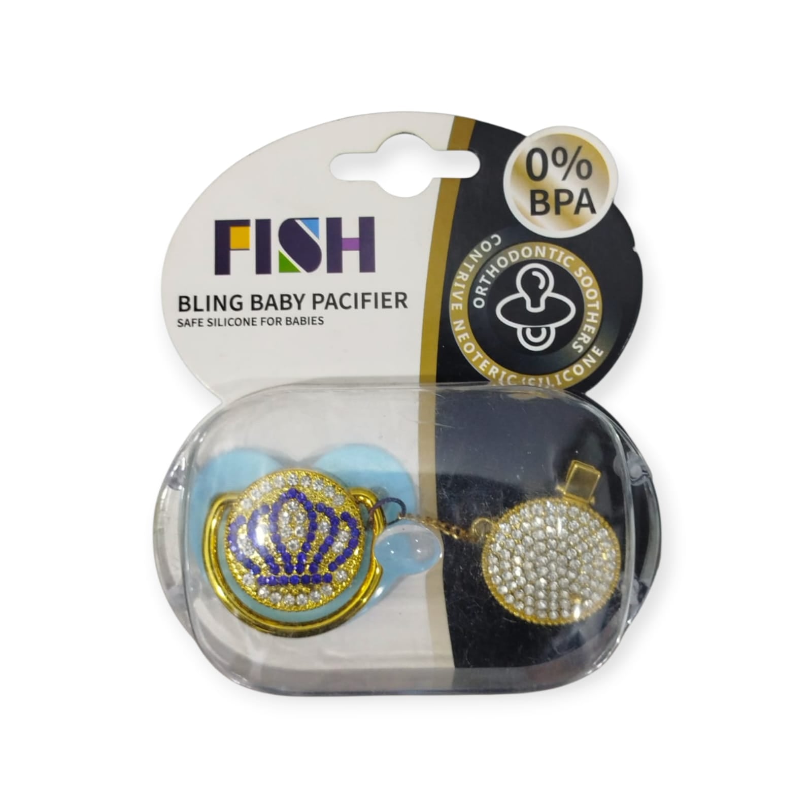 Crown pacifier