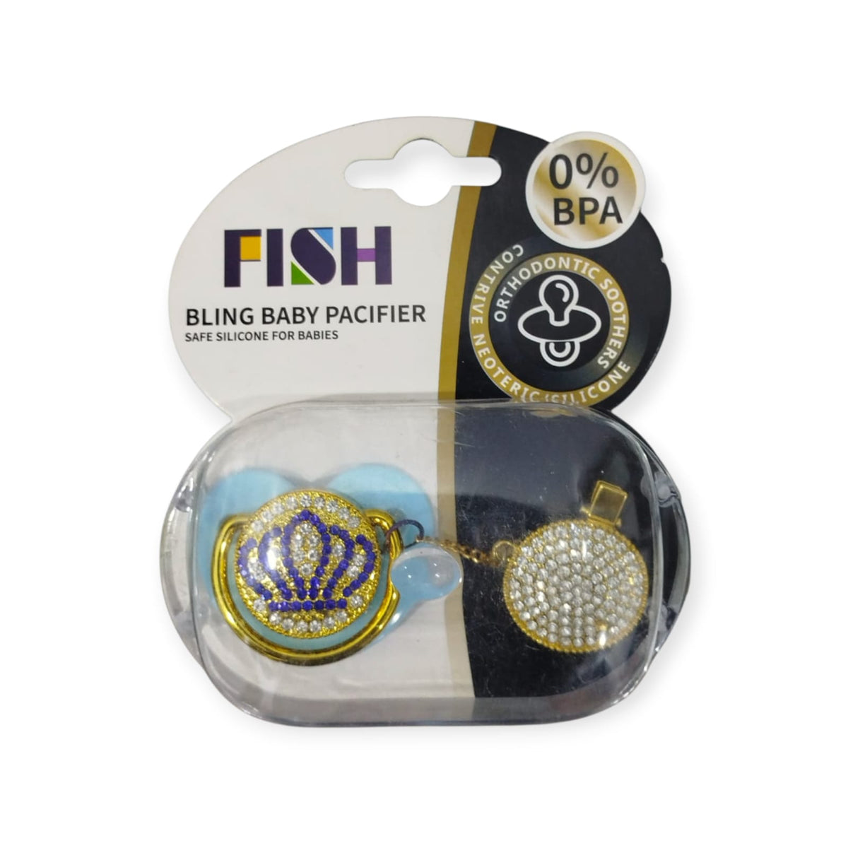 Crown pacifier