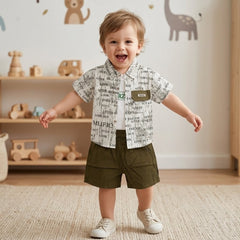 Stylish boy suit