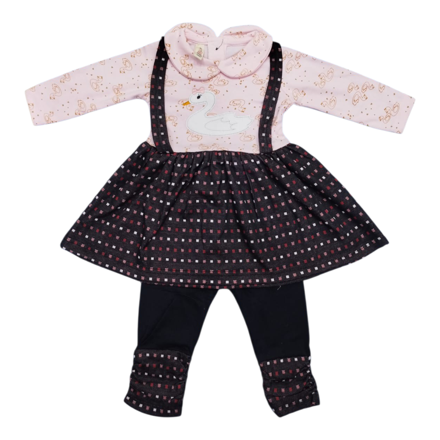 Girls swan frock
