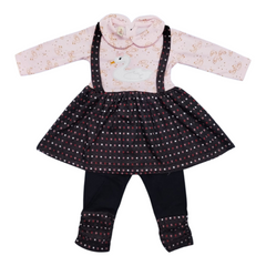 Girls swan frock