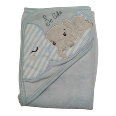Hooded bath towel
