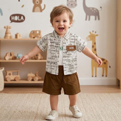 Stylish boy suit