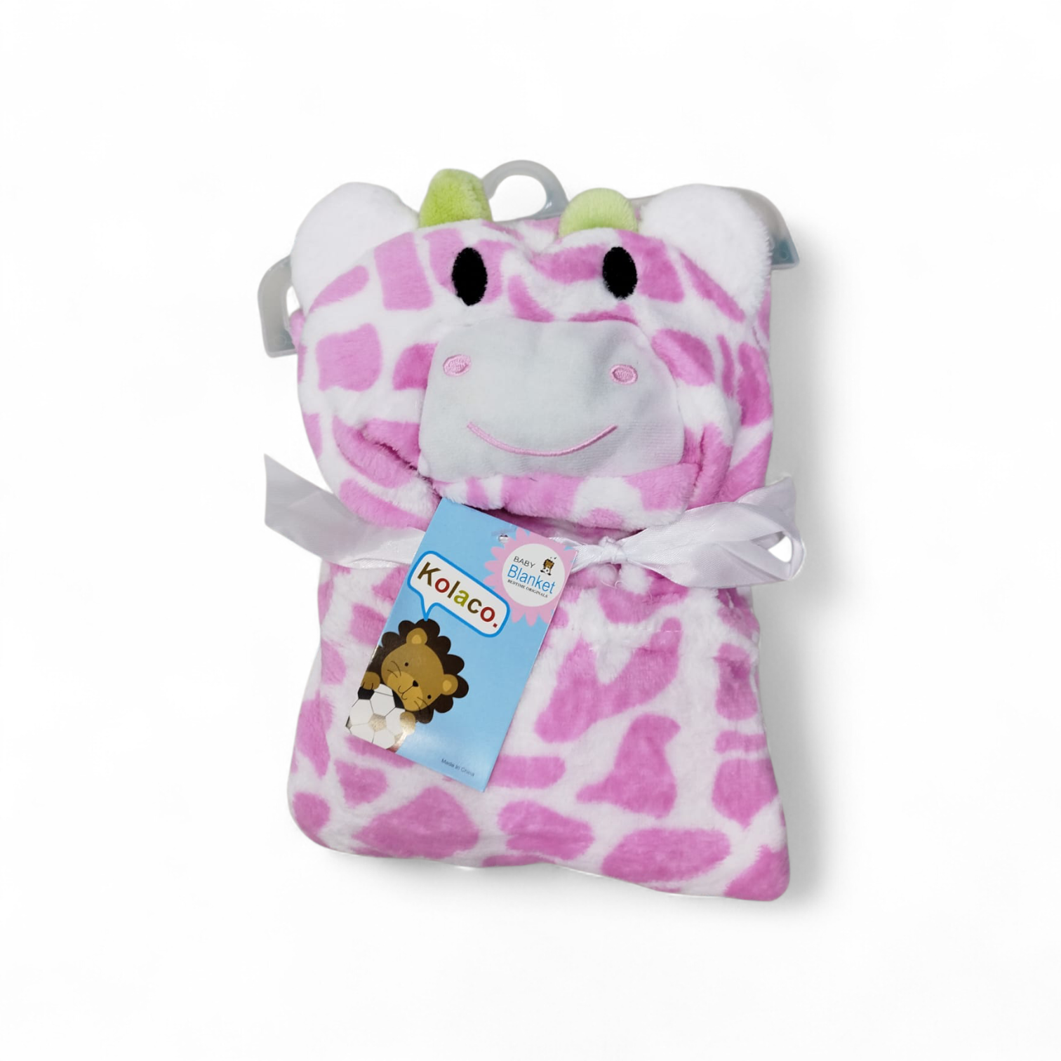 Hooded character bath towel