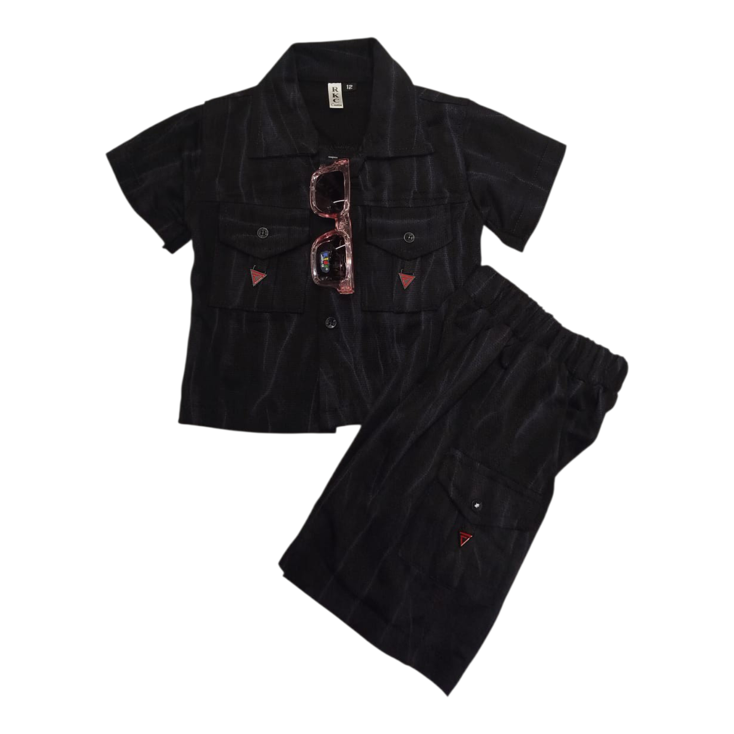 Boy 2 piece with glasses