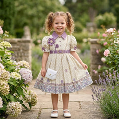 Stylish frock with purse