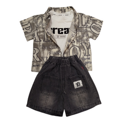 Stylish boy suit
