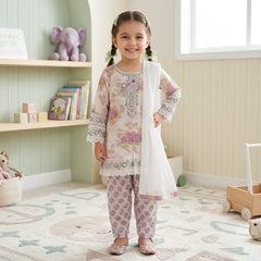 Cotton printed suit