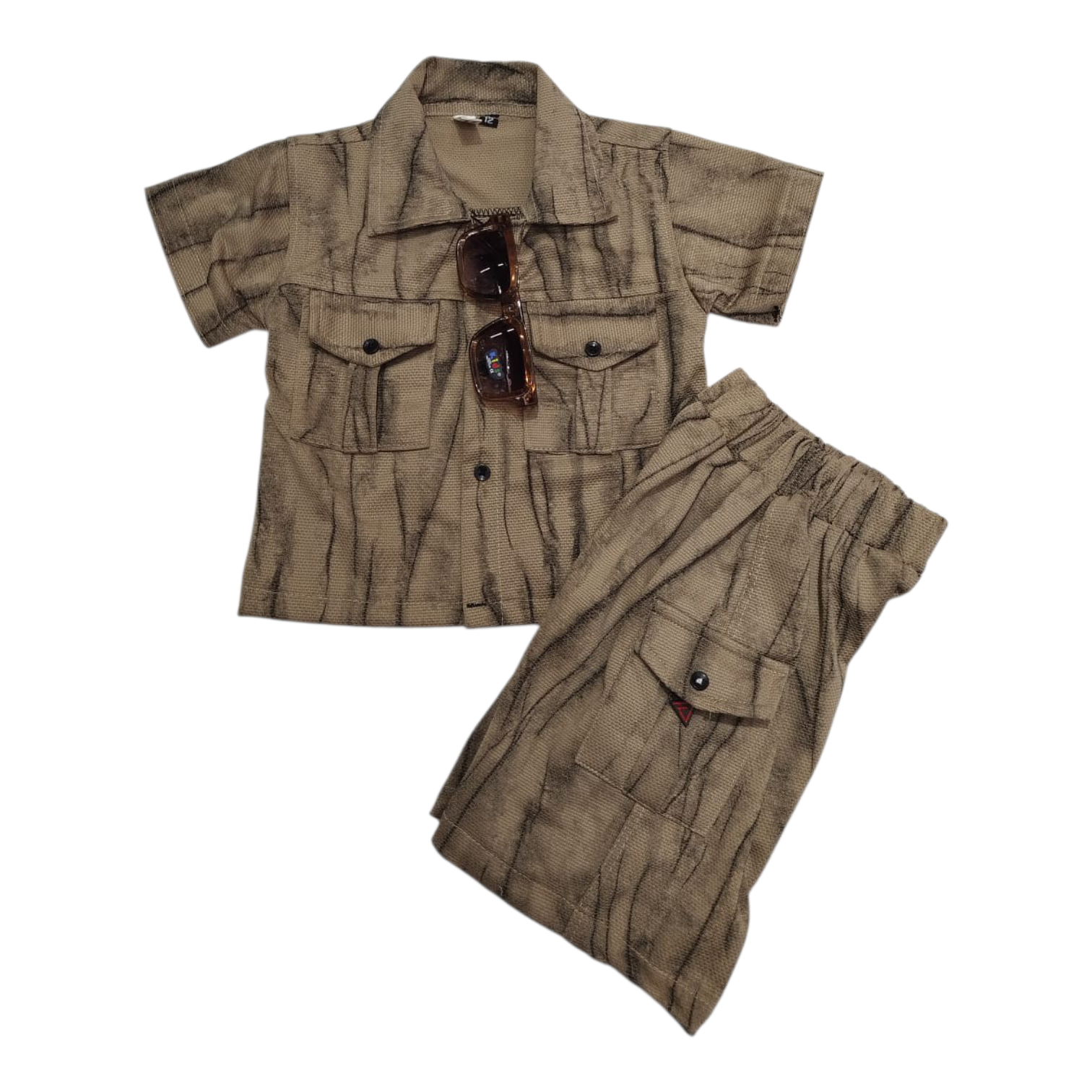 Boy 2 piece with glasses