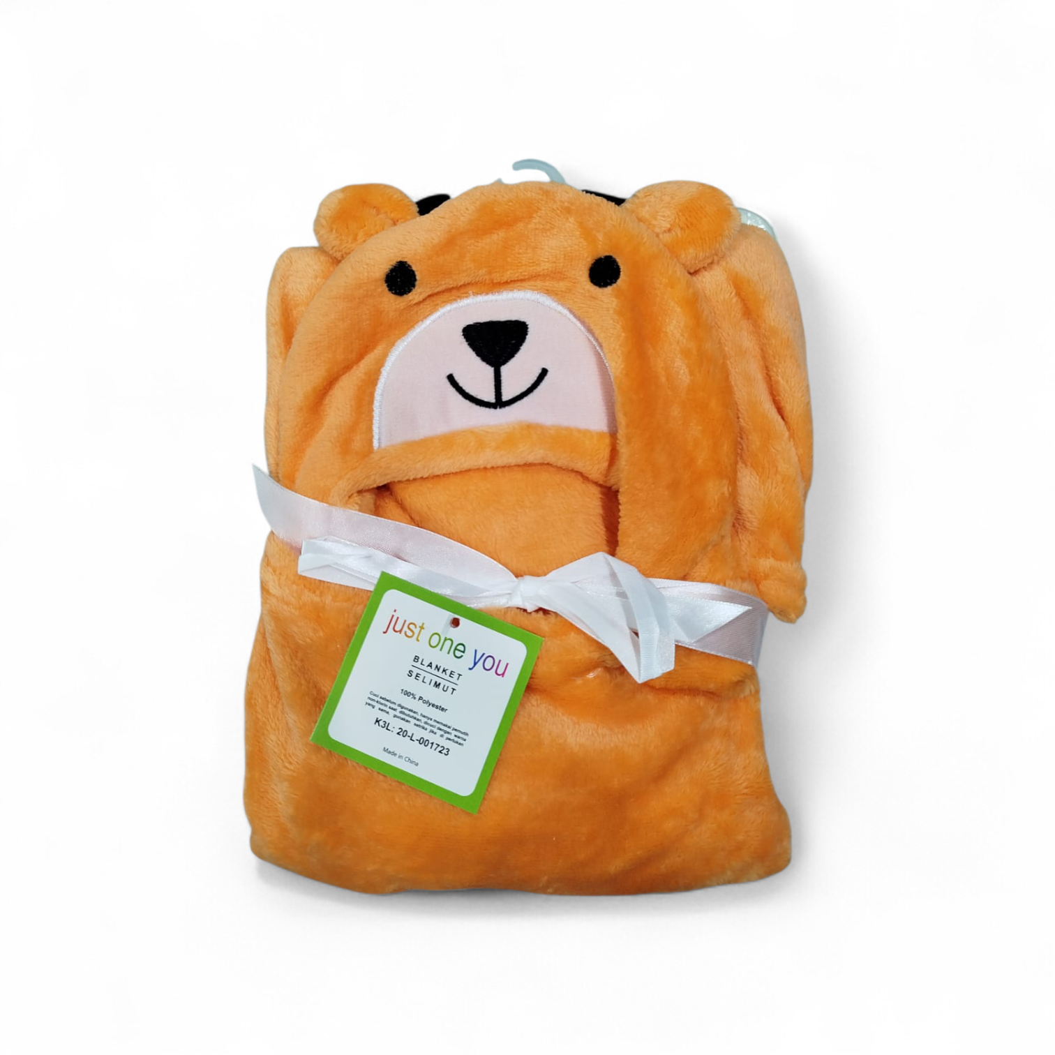 Hooded character bath towel