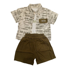 Stylish boy suit