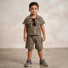 Boy 2 piece with glasses